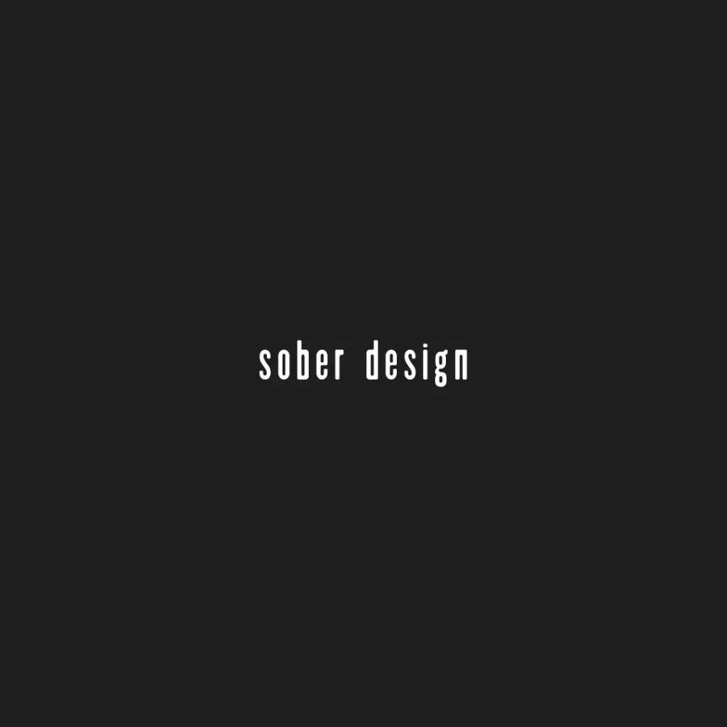 sober design logo white,ロゴ,ロゴ制作